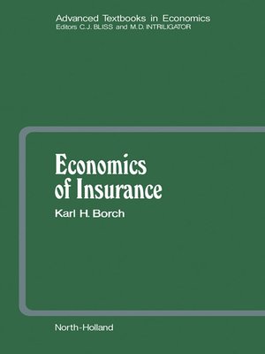 cover image of Economics of Insurance